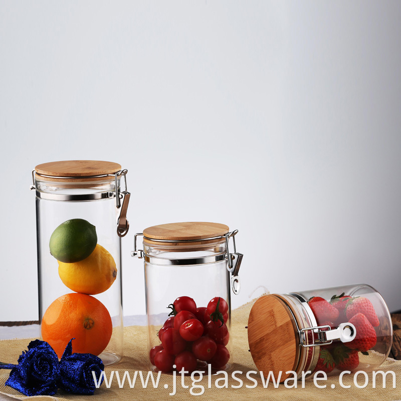 custom glass jar